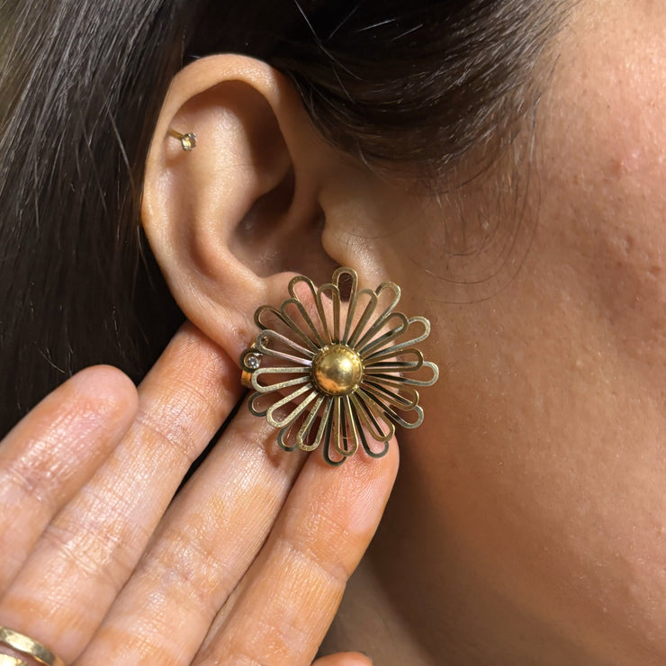 Floral Stud Earrings