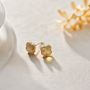 Clover Earrings - Gold