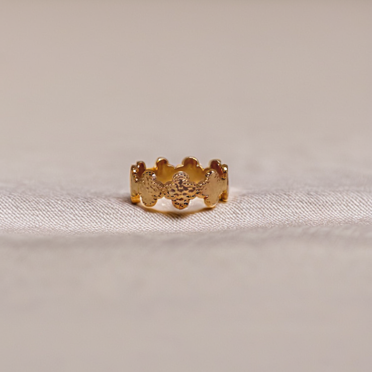 Clover Gold Ring