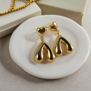 Dia Heart Earrings