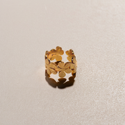 Floral Gold Ring
