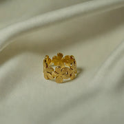 Floral Gold Ring