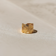 Gold Leaf Ring