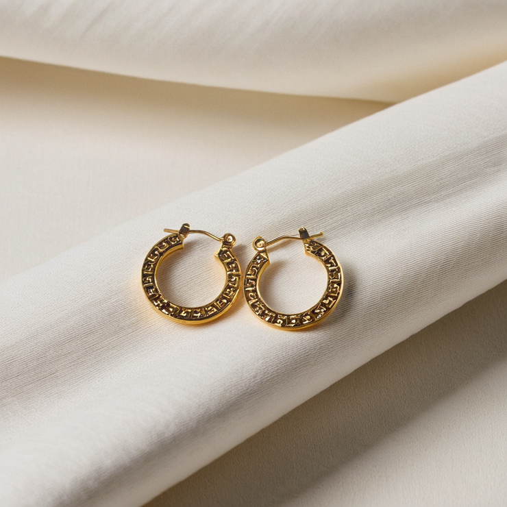 Grecian Gold Earrings
