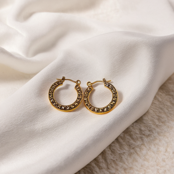 Grecian Gold Earrings