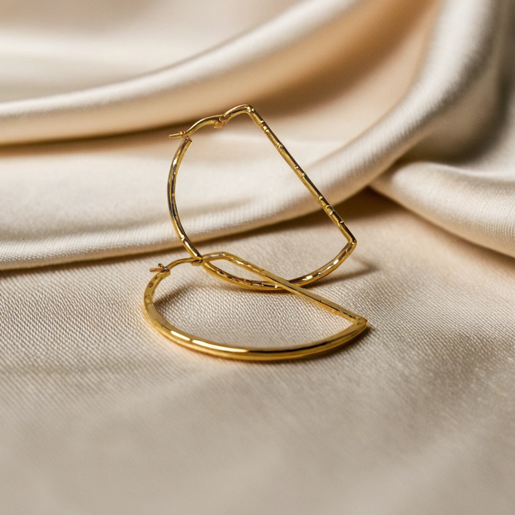 Hailey D Drop Earrings