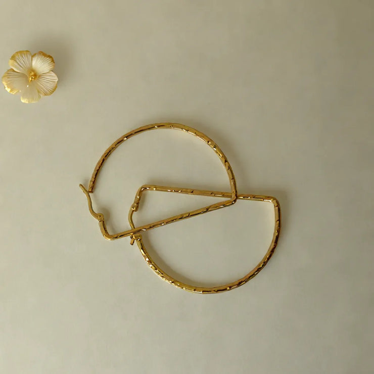 Hailey D Drop Earrings