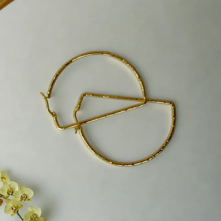 Hailey D Drop Earrings