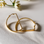 Hailey D Drop Earrings