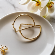 Hailey D Drop Earrings