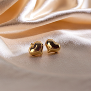 Heart Stud Earrings