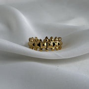 Spike Gold Ring