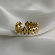 Spike Gold Ring