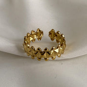 Spike Gold Ring