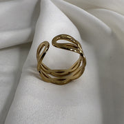 Braided Gold Ring