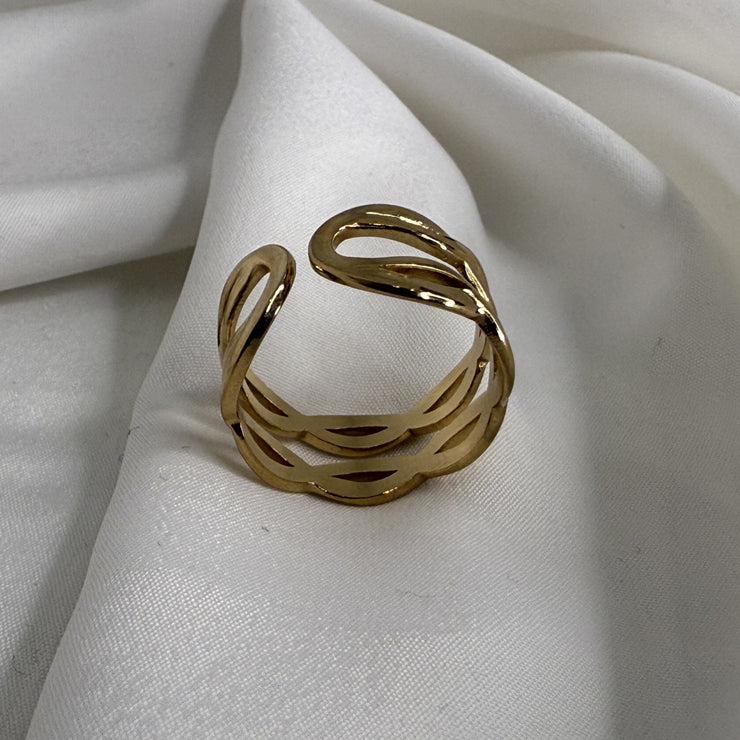 Braided Gold Ring