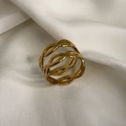 Braided Gold Ring