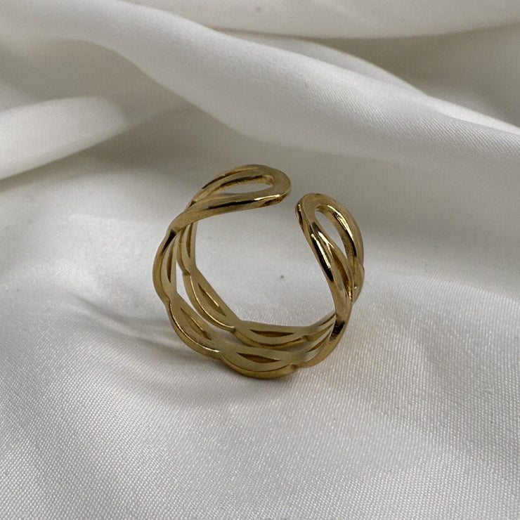Braided Gold Ring