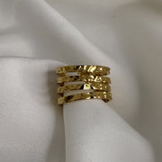 Zuri Cuff Gold Ring