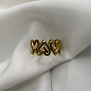 Gold Heart Ring