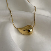 Golden Drop Necklace
