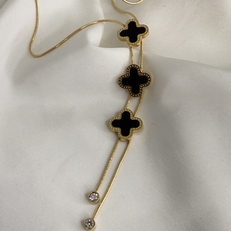 Black Clover Necklace