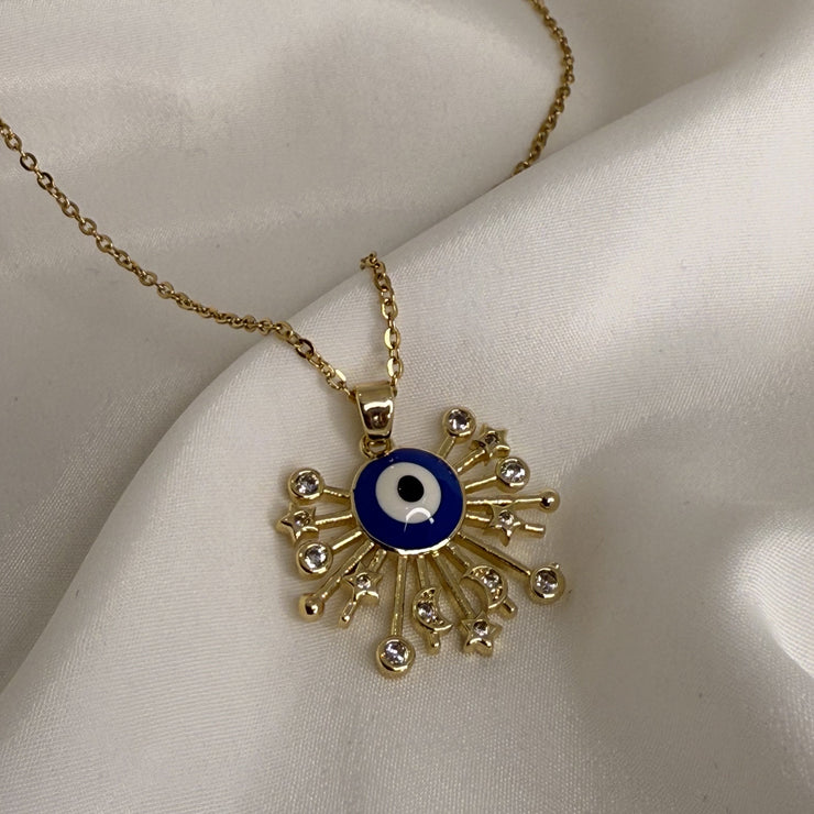 Celestial Evil Eye Necklace