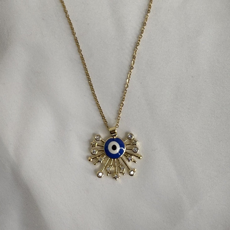 Celestial Evil Eye Necklace