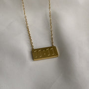 11:11 Lucky Charm Necklace - Gold