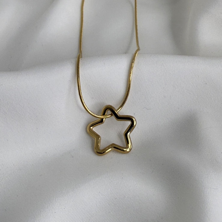 Gold Star Necklace