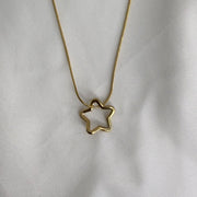 Gold Star Necklace