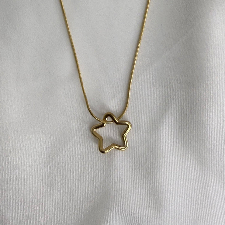 Gold Star Necklace