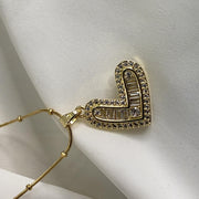 Fleur Heart Necklace