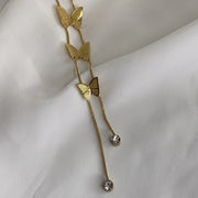 Golden Butterfly Necklace