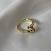 Cartier Nail Gold Ring