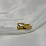 Aire Gold Ring