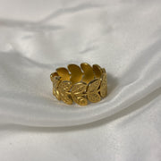 Yasmin Leaf Ring