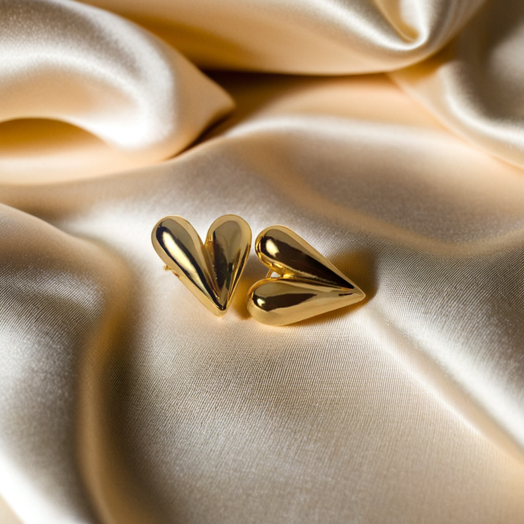 Kiara Heart Earrings