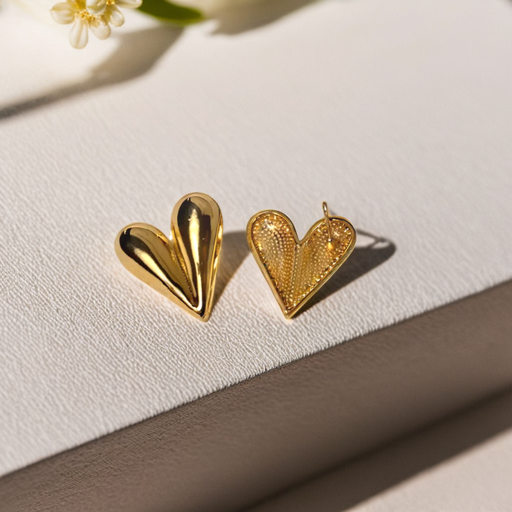 Kiara Heart Earrings