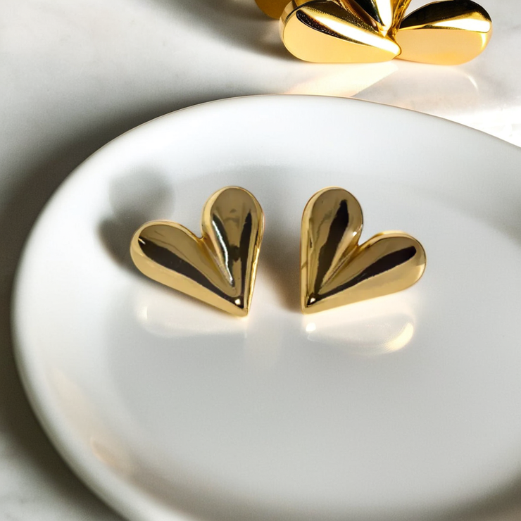 Kiara Heart Earrings