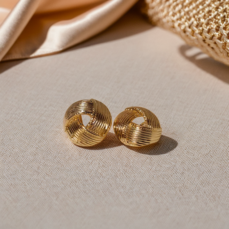 Knot Stud Earrings