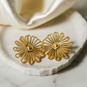 Floral Stud Earrings