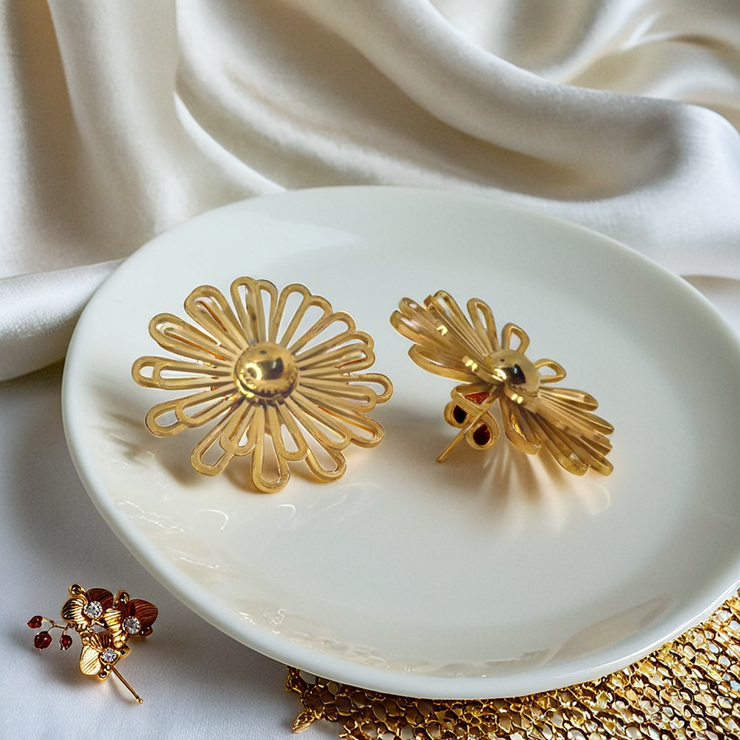 Floral Stud Earrings