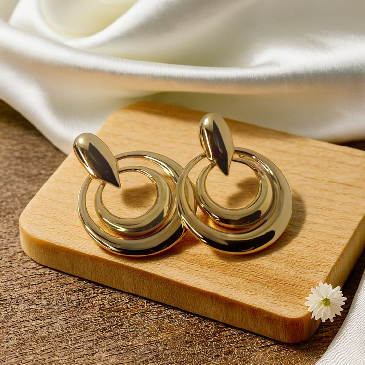 Double Loop Earrings